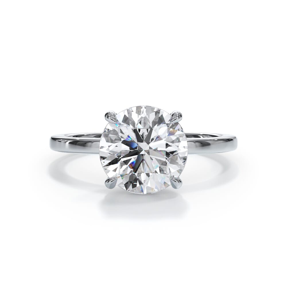 Platinum Bellora Solitaire Engagement Ring